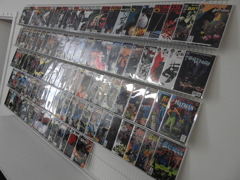Huge Lot of 110+ Comics W/ ALL BATMAN COMICS!!! Avg. VF+ Condition!
