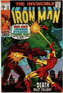 Iron Man #22, 6.0 or Better