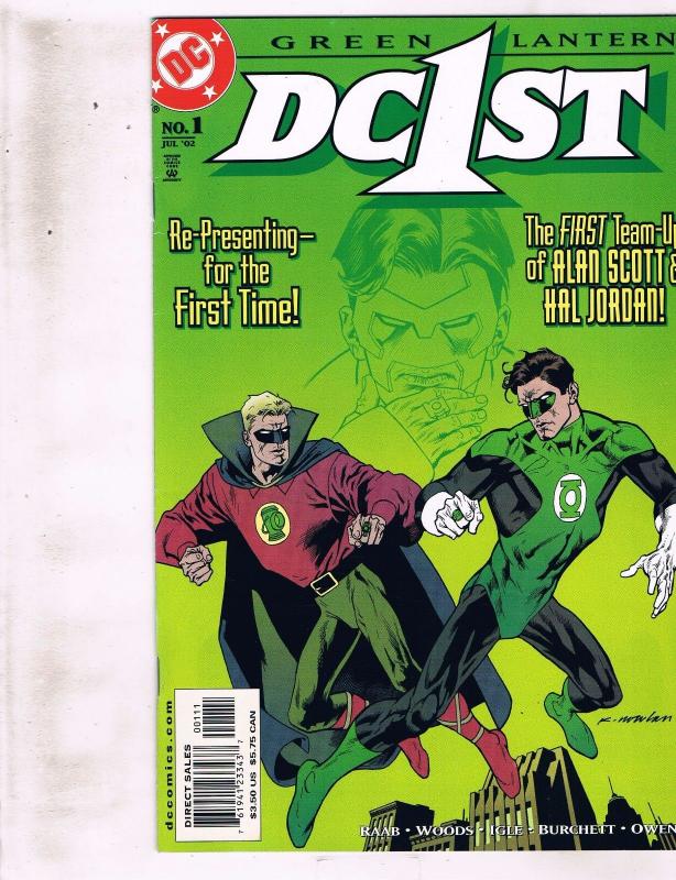 Lot of 4 DC1ST DC Comic Books #1(4) BH53