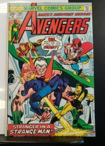 THE AVENGERS ISSUE #138 (VF) BAGGED & BOARDED, STRANGER IN A STRANGE MAN 1975