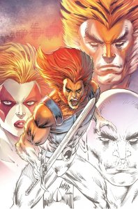 (2024) DYNAMITE THUNDERCATS #1 2nd Print 1:10 LIEFELD VIRGIN VARIANT COVER