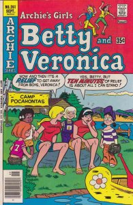 Archie's Girls Betty And Veronica #261 VG ; Archie | low grade comic September 1