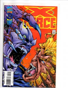 Marvel Comics X-Force #45 Jeph Loeb Story Sabretooth Cable