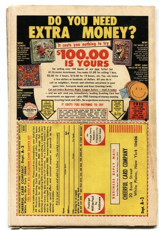 AVENGERS #97-comic book-Captain America-Human Torch-1972