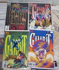 gambit # 1 2 3 4  MARVEL  1993 MINI SERIES X-MEN CAJUN ROGUE