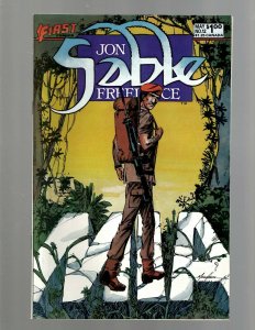 Lot of 12 Jon Sable Freelance First Comic Books #1 2 3 4 5 6 7 8 9 10 11 12 GK49