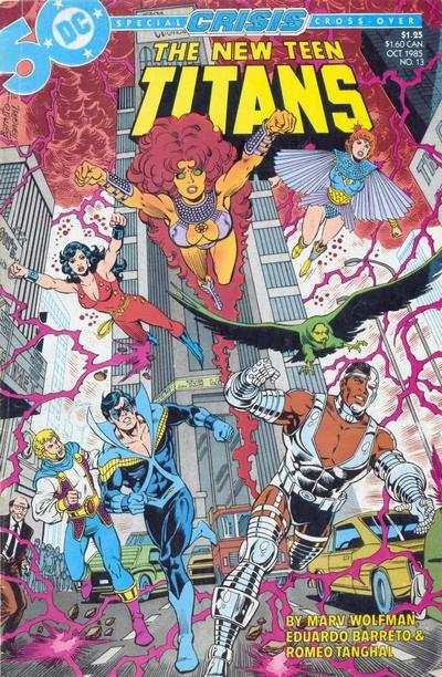 New Teen Titans (1984 series) #13, VF (Stock photo)