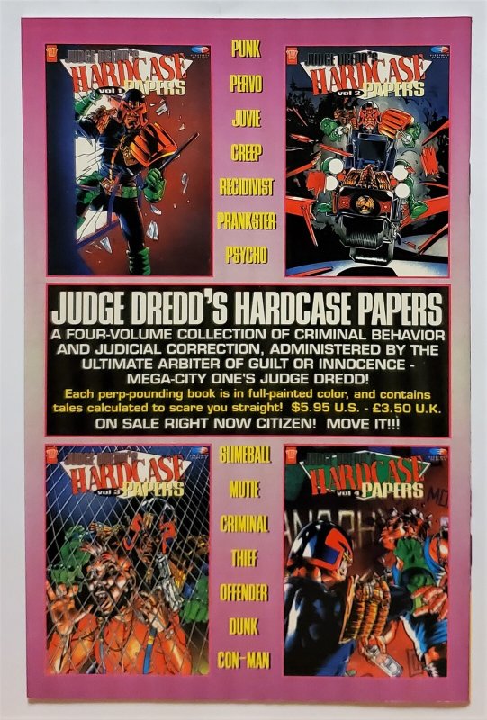 Dredd Rules! #4 (Dec 1991, Fleetway Quality) 9.0 VF/NM
