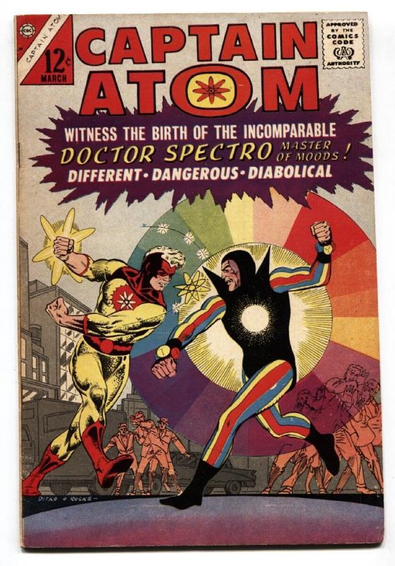 CAPTAIN ATOM V.2 #79 comic book DITKO COVER-First DOCTOR SPECTRO FN/VF