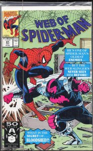 Web of Spider-Man #81 (1991) Spider-Man