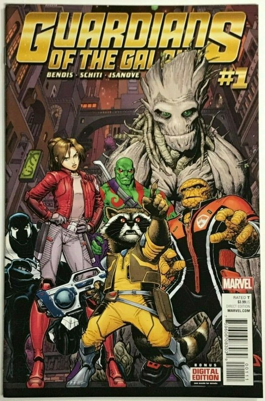 GUARDIANS OF THE GALAXY#1 VF/NM 2015 MARVEL COMICS
