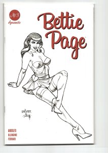 Bettie Page #3 Cover F (2023) Bettie Page