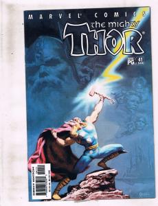 Lot of 2 The Mighty Thor Marvel Comic Books #10 41 KS5