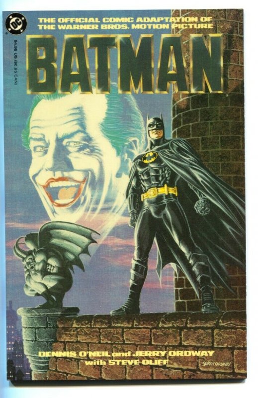 Batman: Official Motion Picture Adaptation 1989 - Joker-KEATON- COMIC BOOK