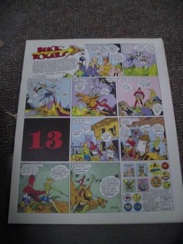 BUCK ROGERS #13-ITALIAN SUNDAY STRIP REPRINTS-CALKINS FN