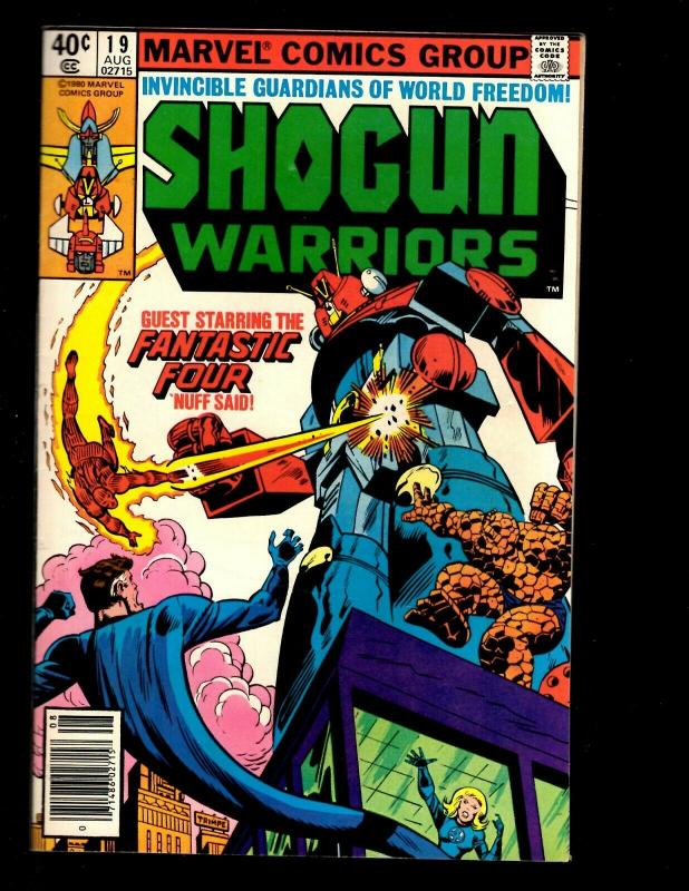 Lot of 10 Shogun Warriors Marvel Comics # 1 2 3 5 6 7 10 18 19 20 WS6