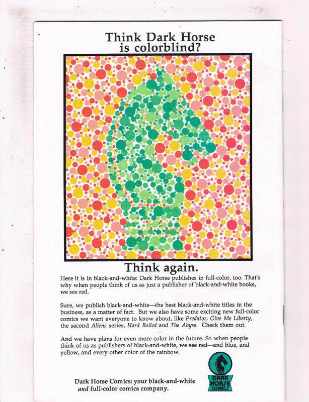 Roachmill #7 NM Dark Horse Comics Comic Book 1988 DE25