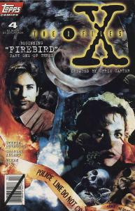 X-Files, The #4 VF ; Topps | 1st Print