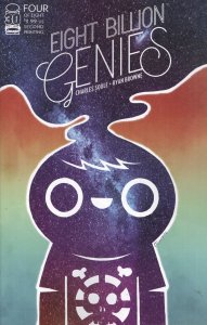 Eight Billion Genies (2022) #4 NM Second Printing Variant Cover Image Comics