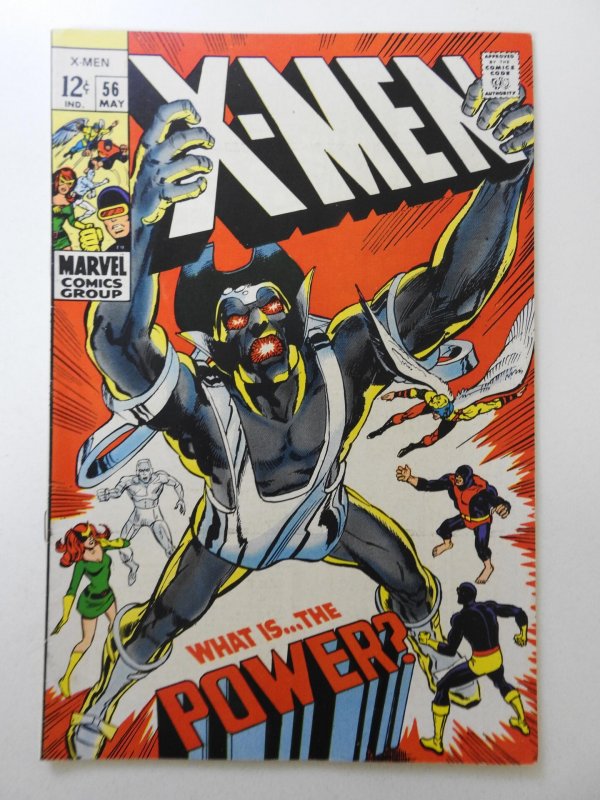 The X-Men #56 (1969) What Is... The Power! Beautiful VF Condition...