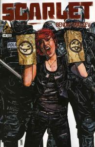 Scarlet #4 VF ; Icon | Brian Bendis Maleev