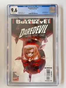 DAREDEVIL #115 - CGC 9.6 - LADY BULLSEYE - LOW CGC CENSUS!!- (Marvel 2009)