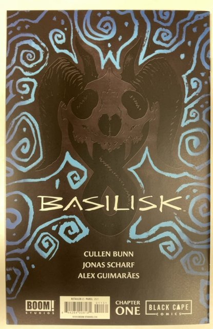 Basilisk #1 Gerald Parel BW Virgin