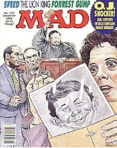 Mad (1952 series) #332, NM + (Stock photo)