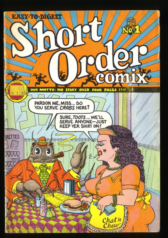 Short Order Comix #1 VG 4.0