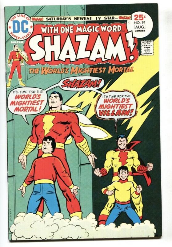 SHAZAM #19-1975-DC-1st Zazzo Plus-Comic Book VF-