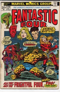 Fantastic Four #129 (1972) Fantastic Four [Key Issue]