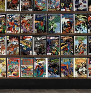 Huge Lot 150+ Comics with Robin, Action Comics, Superman, Archie& & More!