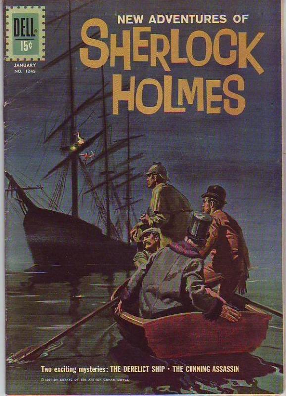 Four Color #1245 (Jan-63) VG Affordable-Grade Sherlock Holmes, Doctor Watson