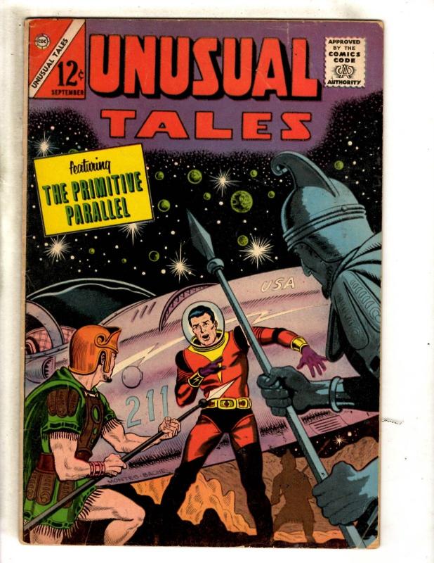 6 Comic Books Unusual Tales 48 41 48 Mysteries Unexplained Worlds 34 45 37 JL29