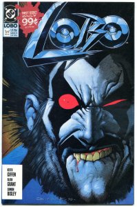 LOBO #1 2 3 4 set, NM, Mini-series, Simon Bisley, Alan Grant, 1990,more in store