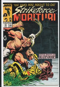 Strikeforce: Morituri #19 (1988) Strikeforce: Morituri