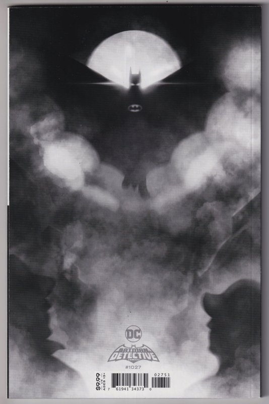 Detective Comics #1027 Quitely Cover (2020)