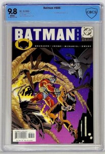 Batman #606 DC 2002 CBCS 9.8 Vs Deadshot Brubaker McDaniel