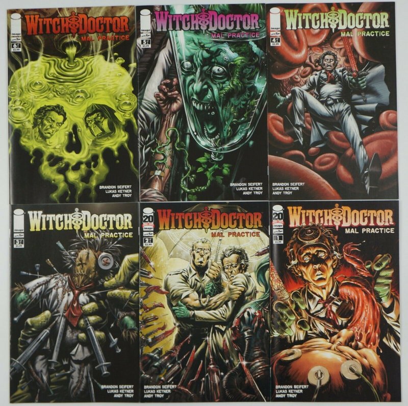 Witch Doctor: Mal Practice #1-6 VF/NM complete series - brandon seifert horror 