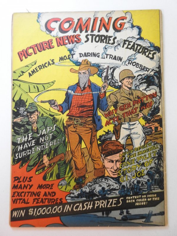 Picture News #1 (1946) A-Bomb Story! Beautiful Fine Condition! Early Kirby!