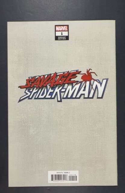 Savage Spider-Man #1 Wal-Mart Cover (2022)
