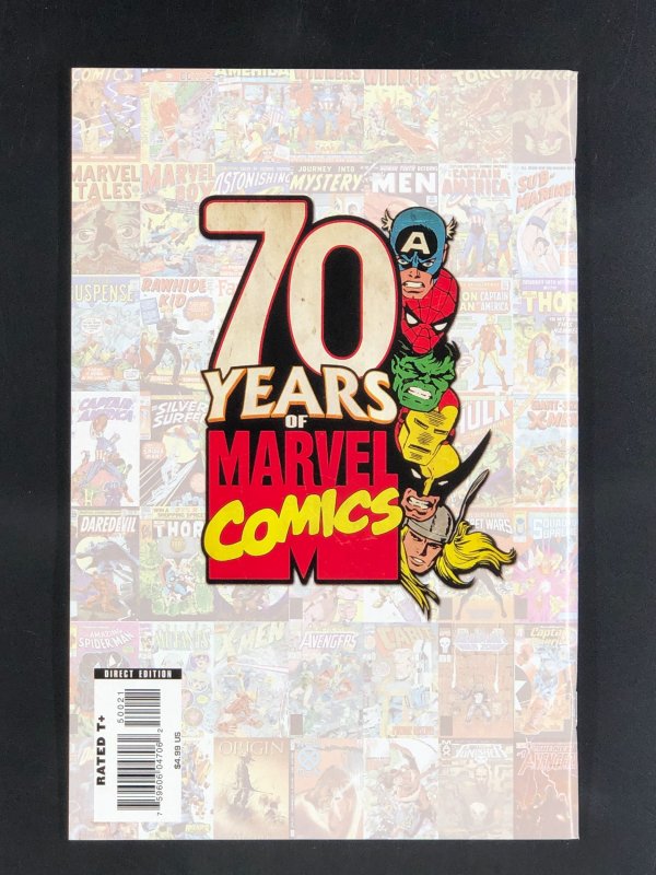 Daredevil #500 Marvel 70th Anniversary Border Variant (2009)