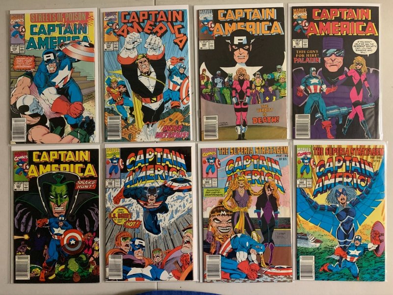 Captain America comics lot #342-451 + 2 annual 26 diff (1988-96)