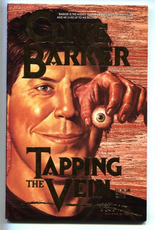 Tapping the Vein # 1989 Eclipse Clive Barker comic book NM-