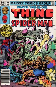 Marvel Two-in-One #90 (1982) The Thing