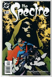 SPECTRE #3, V4, NM+, 2001, Vertigo, Ryan Sook, Batman Superman, more in store