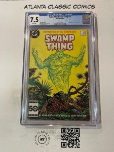 Saga Of The Swamp Thing 37 CGC Graded 7.5 DC Comic Book 1st John Constantine JH7