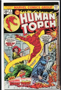 The Human Torch #4 (1975) Human Torch