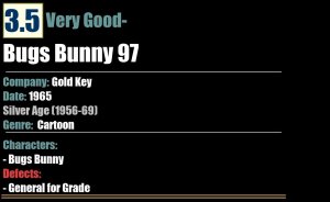 Bugs Bunny 97 (1965) VG- Silver Age Gold Key comic