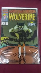 #139 (1993) Wolverine on one side Ghost Rider on the other.